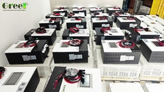 22 مجموعة من جهاز التحكم المرتبط بالشبكة و عاكس الـ 