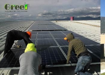 10kw بطارية شحن خارج الشبكة نظام الطاقة الشمسية الكهروضوئية للاستخدام المنزلي