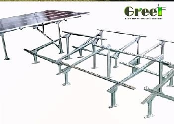 5KW 10KW سقف تصاعد خارج الشبكة نظام الطاقة الشمسية مع بطارية للمنزل