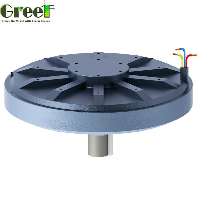 3KW Low Rpm مولد مغناطيسي دائم منخفض بدء عزم الدوران مولد الرياح العمودي