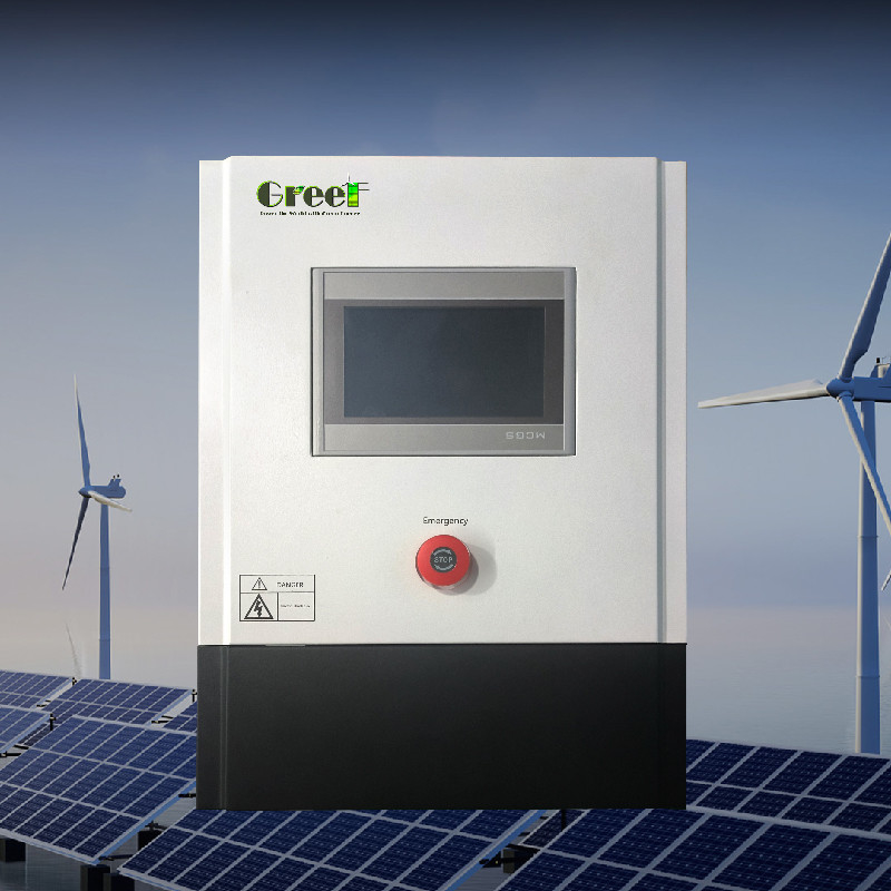 توربينات الرياح 3kw 5kw 10kw على جهاز تحكم الشبكة مع عاكس للنظام الهجين