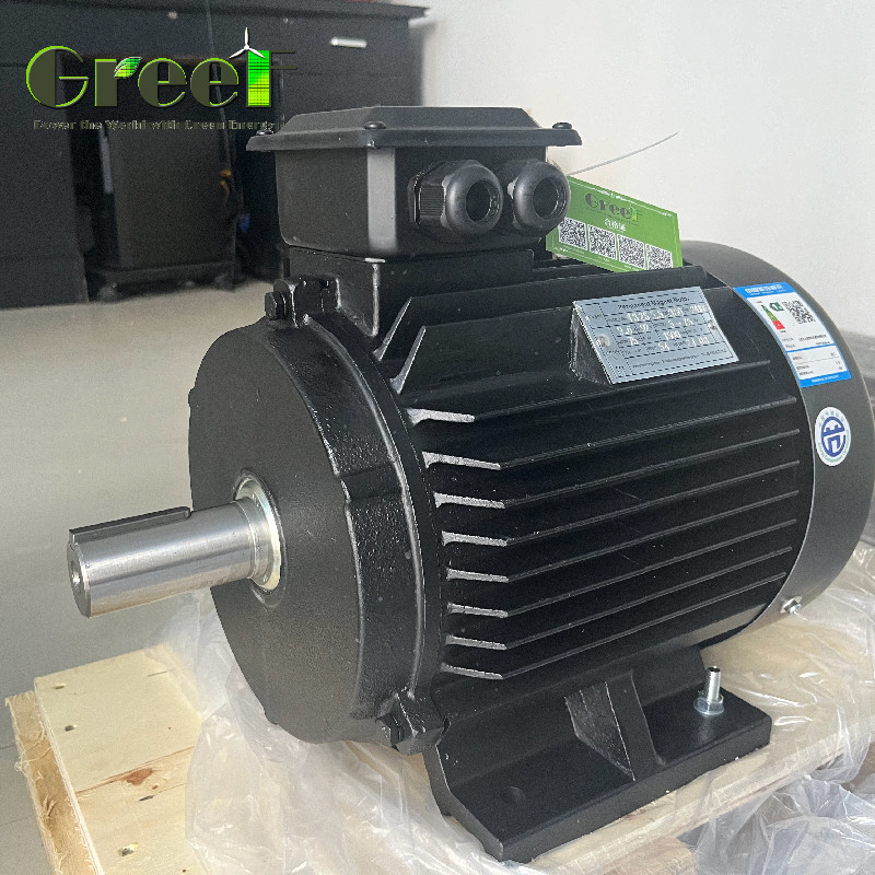 محرك كهربائي مغناطيسي نيوديميوم مع 6 أعمدة 750w-5Mw