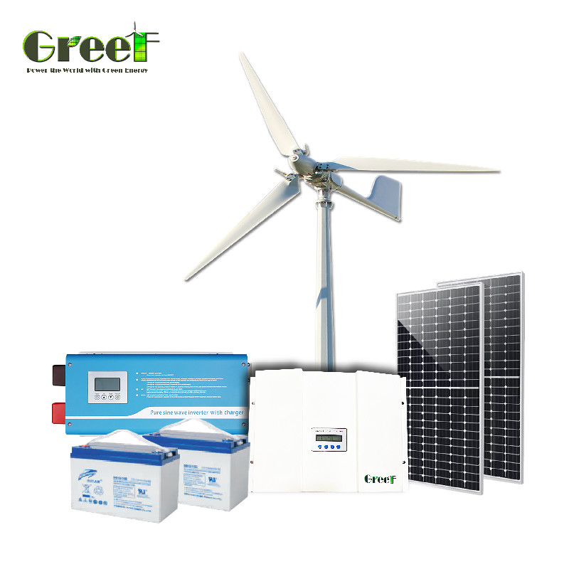 1KW-10KW LCD Control Off Grid وحدة تحكم طاقة الرياح GBBC النموذج مع نطاق شحن الرياح القابل للتعديل
