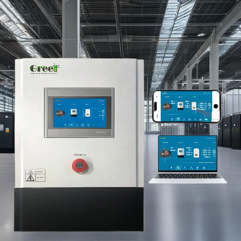 نظام التحكم في توربينات الرياح المرتبطة بالشبكة / الهجينة 2kW 3kW 5kW 10kW نوع الخروج المتردد للتوربينات الرياحية حل نظام توربينات المياه