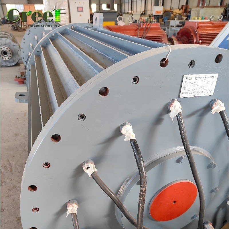 20RPM 100RPM مولد مغناطيس دائم ثلاثي المراحل منخفض الدوران 200KW 500KW مولدات المياه نهر PMG عاكس