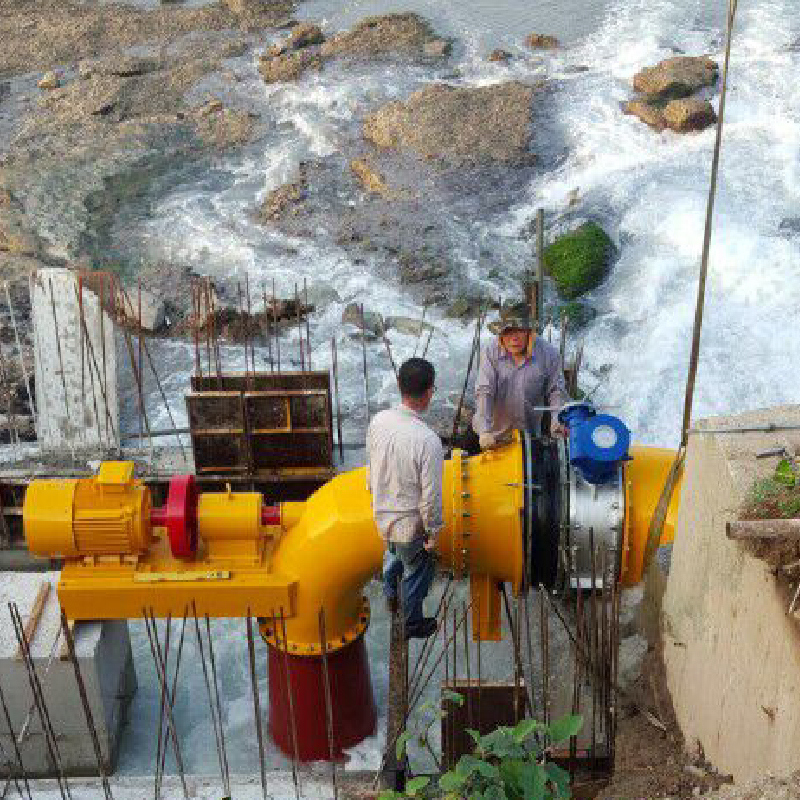 مولد مغناطيس دائم منخفض السرعة مع مغناطيس NdFeB وتشغيل PMG الهيدرو خال من الصيانة