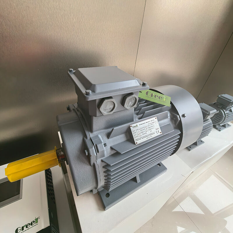 محرك مغناطيسي دائم مثبت على الحافة بتصنيف IP54 مع 0-3000 دورة في الدقيقة للتطبيقات الصناعية