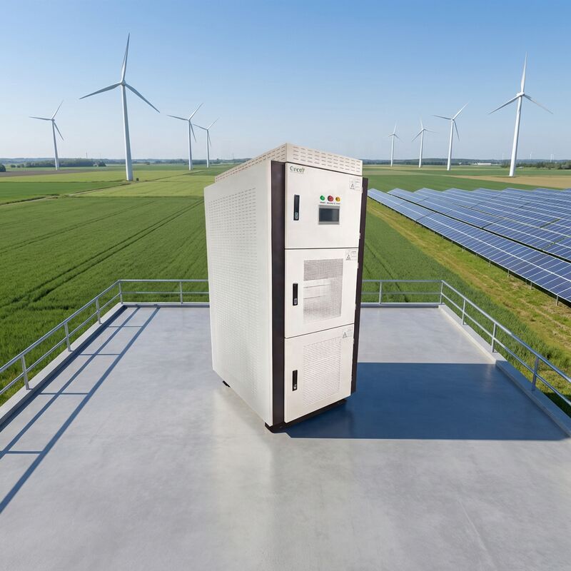 وحدة تحكم متصلة بالشبكة بمدى جهد تيار مستمر من 240-550 فولت، ووضع اتصال واي فاي، ونطاق درجة حرارة من ناقص 40 إلى 60 درجة مئوية