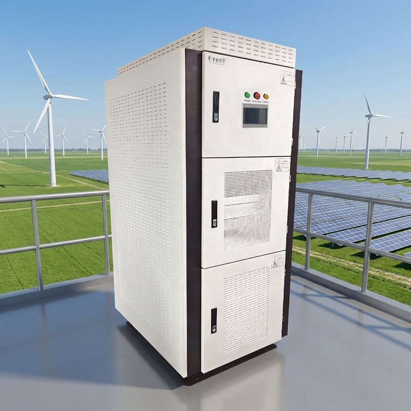 95٪ الكفاءة القصوى على جهاز تحكم الشبكة مع مراقبة الأخطاء الأرضية وشاشة LCD لمس