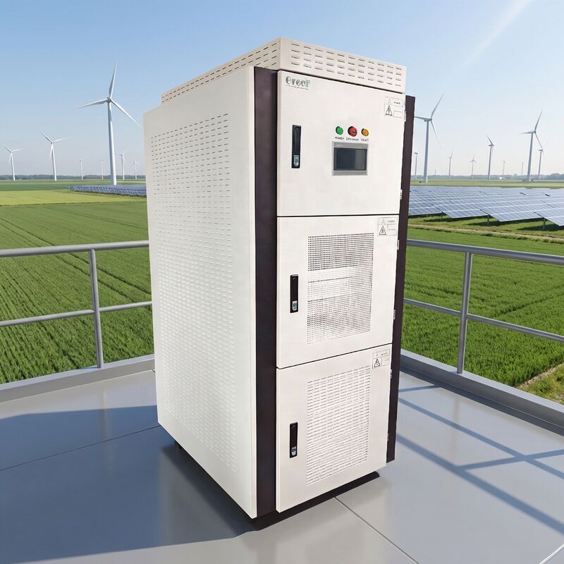 على جهاز تحكم الشبكة مع 350-450 فولت DC نطاق الجهد المدخل 95% الكفاءة القصوى وشاشة LCD لمسة