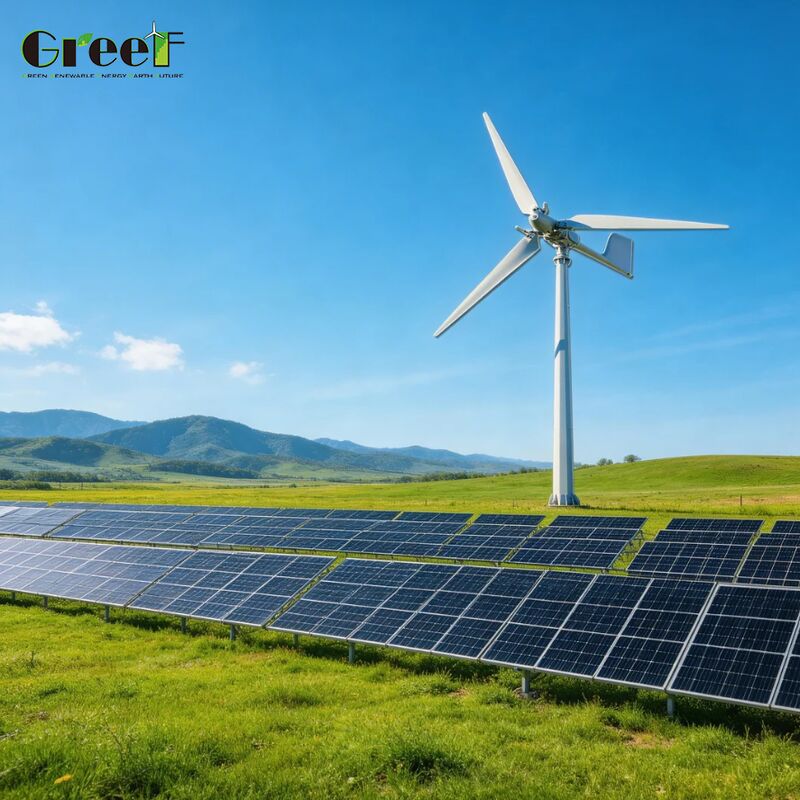 حول نظام الطاقة الشمسية الشبكي مع بطارية Lifepo4 وحماية IP66 للطاقة المستدامة تحت 5W الاستهلاك الداخلي