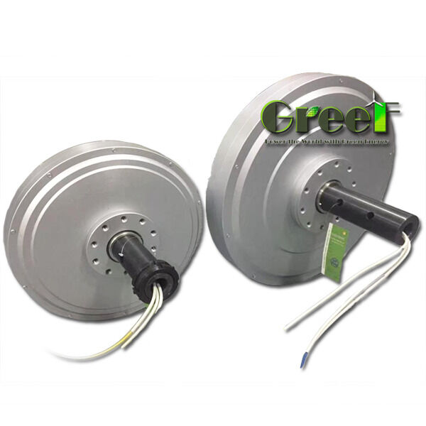 مولد المغناطيس الدائم من سبائك الألومنيوم بدون قلب يقدم تصميمًا بدون قلب وشفرات سبائك الألومنيوم لحلول الطاقة