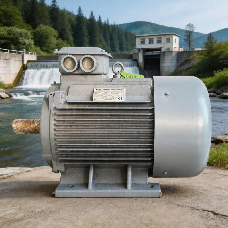 3 Phase AC Synchronous Permanent Magnet Generator with Y Winding Method and Durable Aluminium Alloy Blade for Customized Voltage Applications