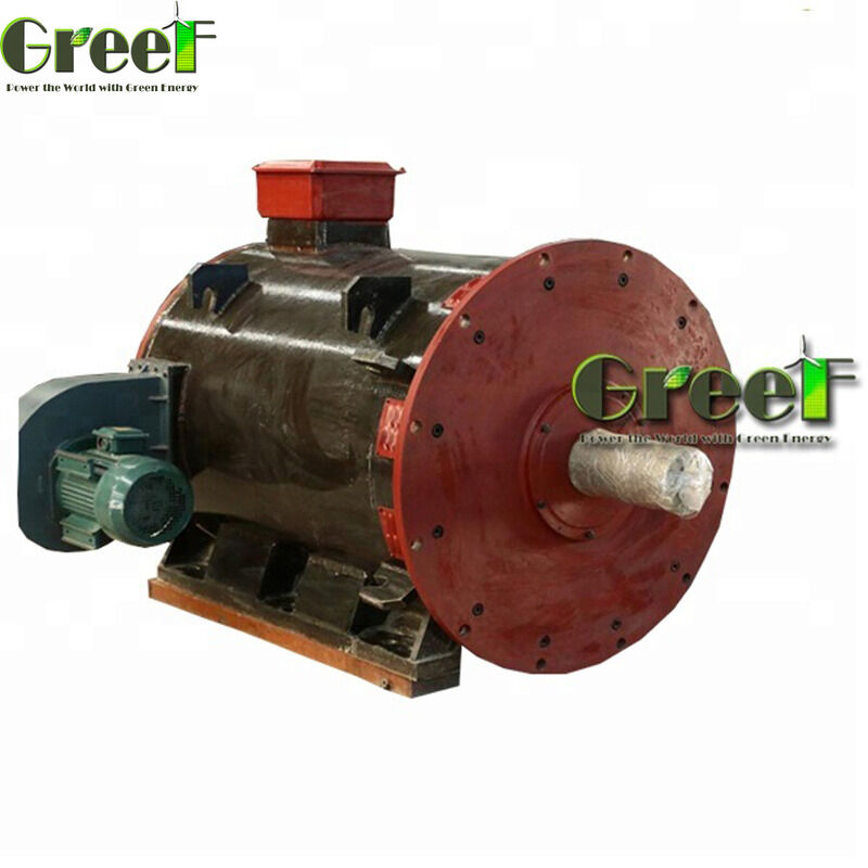 750W إلى 1000kW محرك مغناطيس دائم مع 100Mohm Min مقاومة العزل ودرجة حرارة المغناطيس ماكس 120 °C
