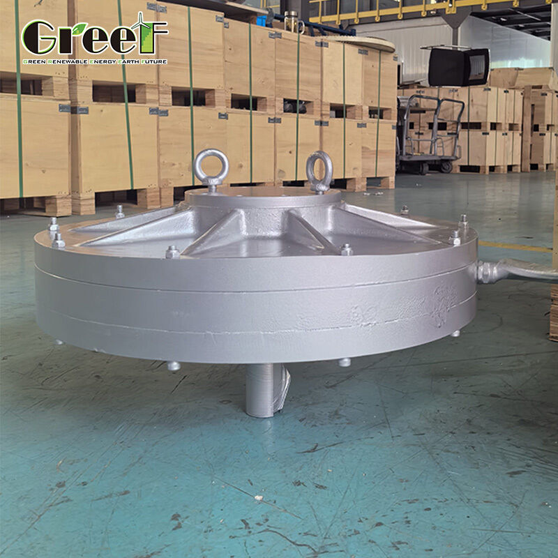 مولد المغناطيس الدائم بدون قلب مع كفاءة تزيد عن 85 ٪ وقومة تشغيل أقل من 0.1 N.M