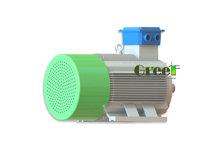 80kw 3 مرحلة Ac Rpm منخفض كفاءة عالية الأرض النادرة المغناطيس الدائم مولد متزامن / بديل منخفض السرعة