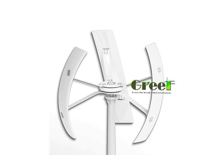 24-380Vac التوجه الاختياري توربين التوجه الرأسي لسرعة الرياح المقطوعة 3 M/s