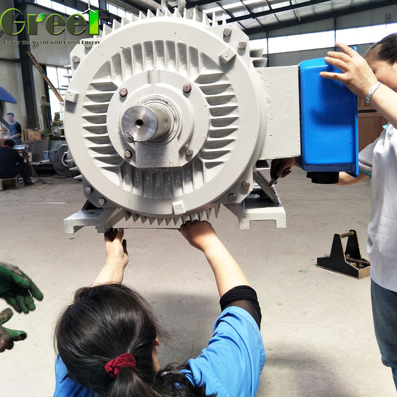 مولد طاقة مائية متزامن منخفض السرعة 150 كيلو واط 250 كيلو واط 3 مراحل تيار متردد لتوربينات الطاقة الكهرومائية