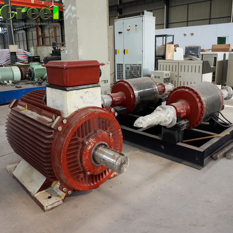 20RPM 100RPM RPM منخفضة 100KW 200KW مغناطيس دائم مولد الطاقة المائية